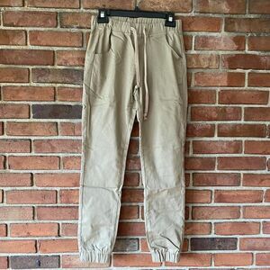 Red Fox Khaki Joggers Small